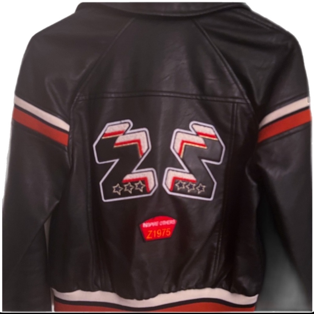 Zara Leather Biker Jacket - Picture 3 of 6